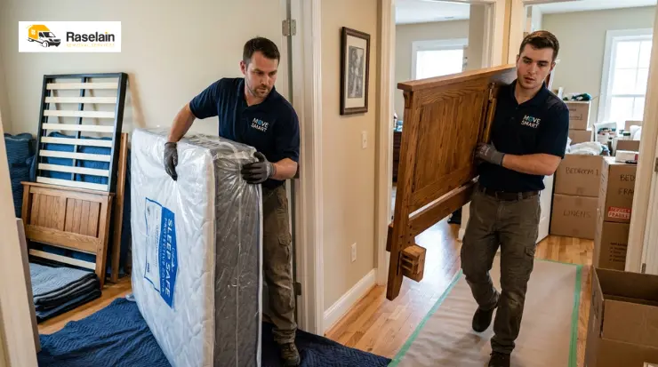 Moving a Heavy Bed Frame and Mattress